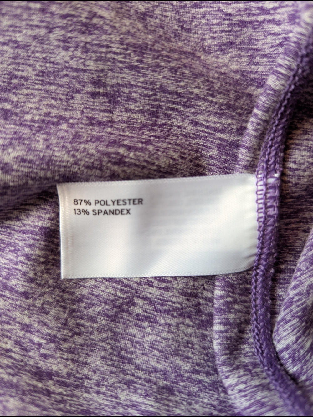 Duluth Trading Co Women's NOGA Plushcious Hoodie Heather Purple - Picture 9 of 9